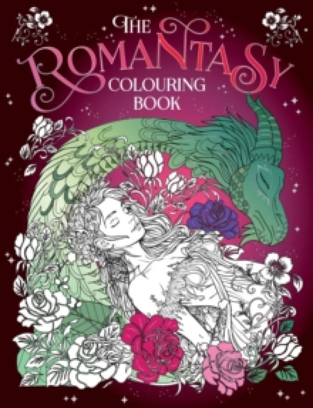 Image of The Romantasy Colouring Book : A Fantastical Journey of Colour and Creativity Paperback / softback