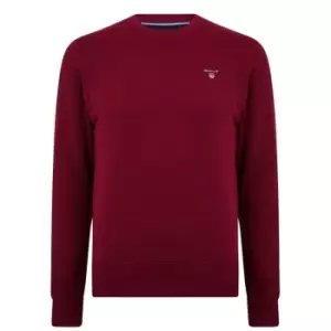 Image of Gant Original Crew Neck Sweatshirt - Red