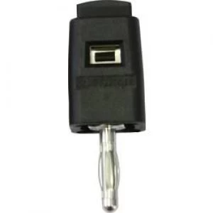 Image of Spring loaded terminal Black 16 A Schuetzinger 1 p