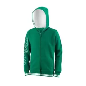Image of Wilson Team Zip Hoodie Juniors - Green