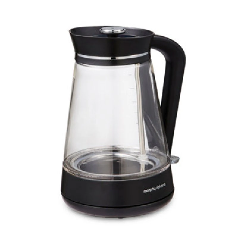 Image of Morphy Richards 1.7L Glass Jug Kettle in Clear Clear One Size Unisex 5056765402349