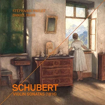 Image of St&eacute;phanie Paulet - Schubert: Violin Sonatas (1816) CD