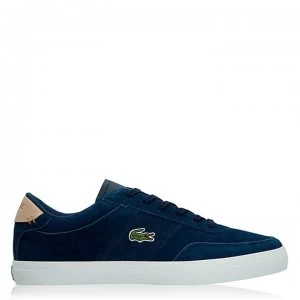 Image of Lacoste Court Master 418 Trainers - Navy/Natural