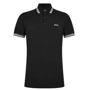Image of Boss Paddy Polo Shirt - Black