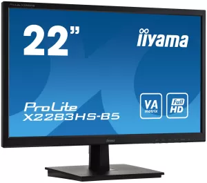 Image of iiyama ProLite 22" X2283HS-B5 Full HD LED Monitor