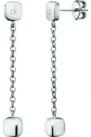 Image of Ladies Calvin Klein Stainless Steel Side Earrings KJ5QME000100