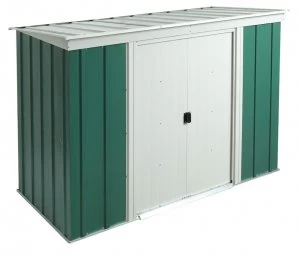 Image of Rowlinson 8ft x 4ft Metal Pent Garden Shed