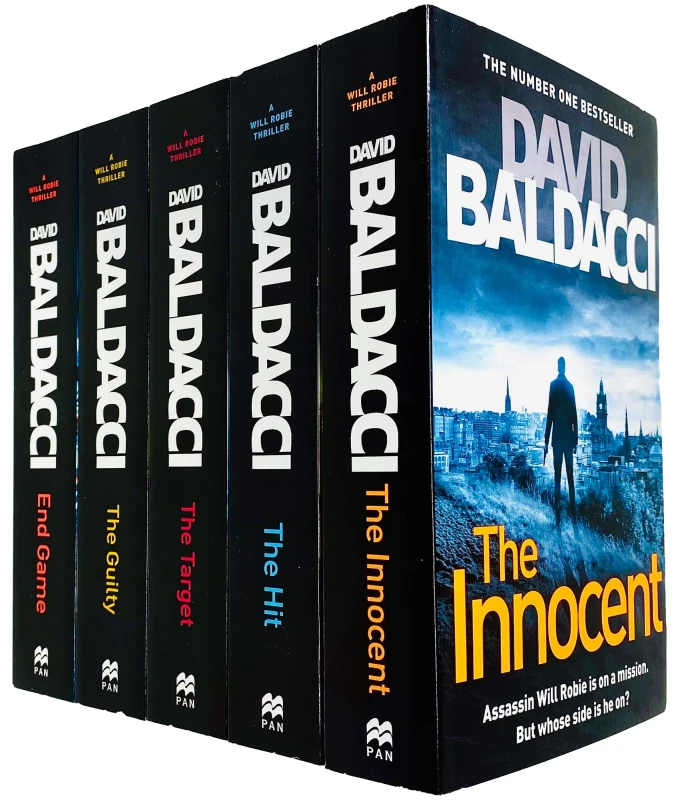 Image of Will Robie Series Complete 5 Books Collection Set by David Baldacci Paperback David Baldacci Books