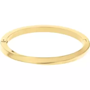 Image of Ladies Calvin Klein Gold IP Bangle