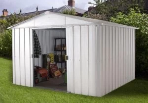 Image of Yardmaster Metal Garden Shed - 10 x 8ft