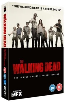 Image of The Walking Dead The Complete First & Second Seasons - DVD Boxset