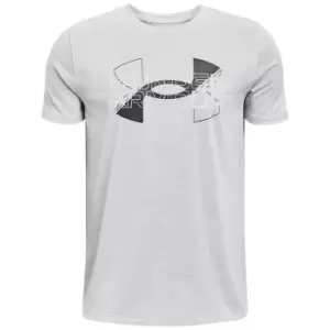 Image of Under Armour Vented Short Sleeve T Shirt Junior Boys - Grey