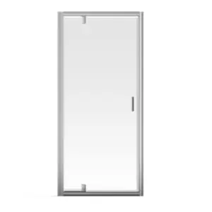Image of Aqualux Framed 8 Pivot Shower Door (800X2000mm) - Clear Glass