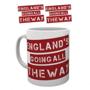 Image of England Going All The Way Mug