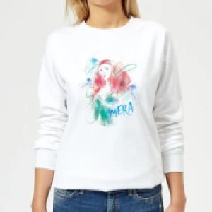 Image of Aquaman Mera Womens Sweatshirt - White - L