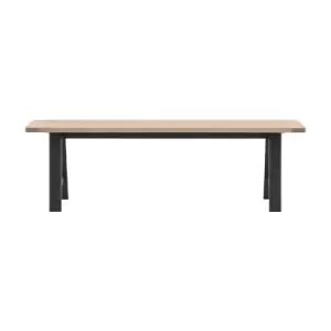 Image of Gallery Interiors Ascot Trestle Bench in Meteor