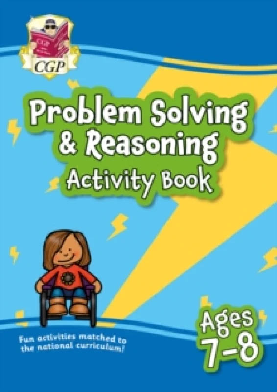 Image of CGP Books Problem Solving & Reasoning Maths Activity Book for Ages 7-8 (Year 3) Multi