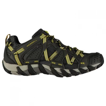 Image of Merrell Waterpro Maipo Walking Shoes Mens - Carbon/Yellow
