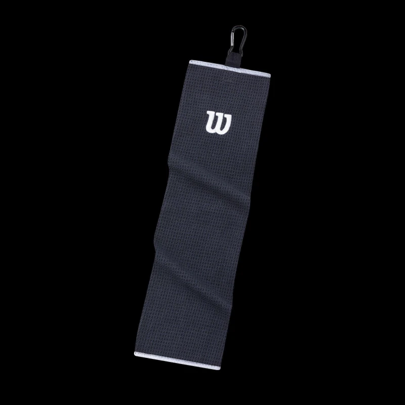 Image of Wilson Microfibre Towel - Black One Size