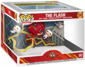 Image of The Flash The Flash (Movie Moment) vinyl figurine no. 1349 Funko Pop! multicolor