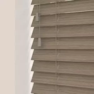 Image of Wooden Venetian Blinds With Strings Inner City Oak
