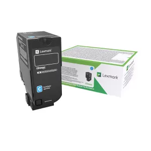 Image of Lexmark 24B6717 Cyan Laser Toner Ink Cartridge