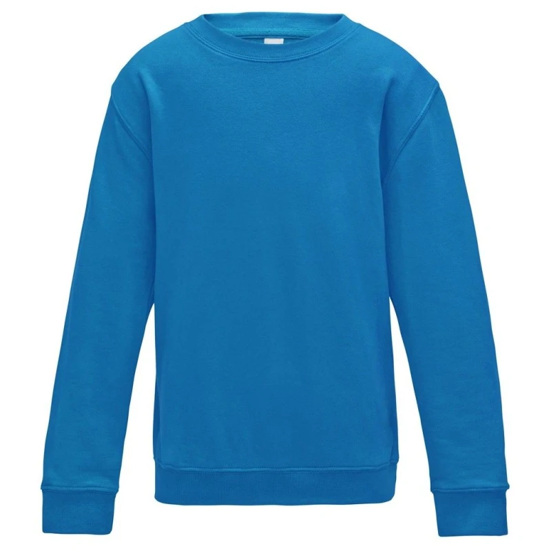 Image of AWDis Just Hoods Sweatshirt in Duck Egg Blue Size: 12-13 Years Duck Egg Blue Unisex 12-13 Years