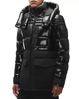 Image of Moose Knuckles Dugald Slim Fit Down Jacket