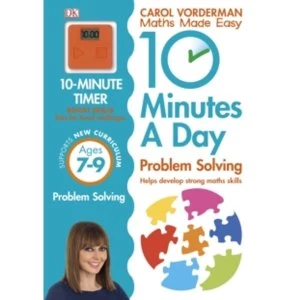 Image of 10 Minutes a Day Problem Solving KS2 Ages 7-9 by Carol Vorderman (Paperback, 2015)