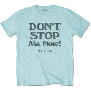 Image of Queen - Don't Stop Me Now Unisex Medium T-Shirt - Blue