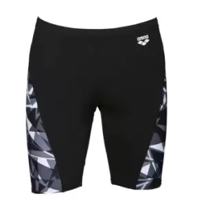 Image of Arena Shattered Glass Jammers Mens - Black