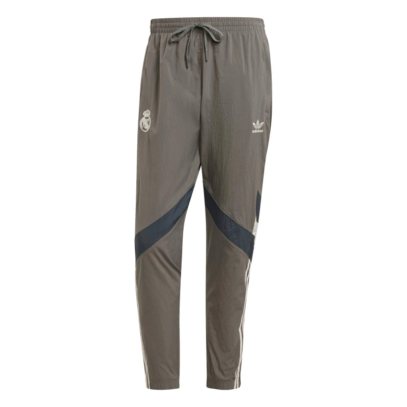 Image of adidas Real Madrid Originals Tracksuit Bottoms Adults - Grey Grey S