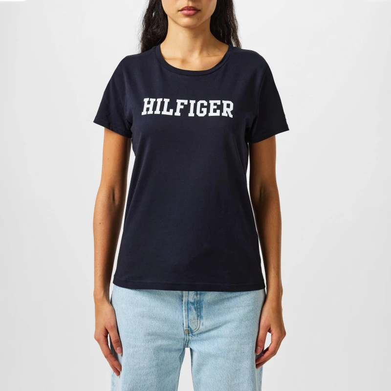 Image of Tommy Hilfiger Short Sleeve T Shirt - Blue Blue 8