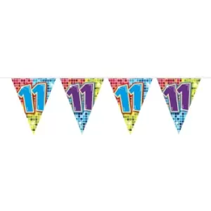 Image of 11th Birthday XS Bunting Garland 3M
