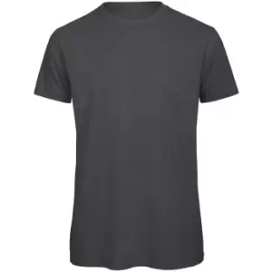Image of B&C Mens Favourite Organic Cotton Crew T-Shirt (M) (Dark Grey)