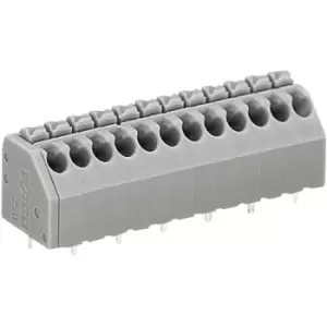 Image of Wago 250-204. Terminal Block, Wire To Brd, 4Pos, 16Awg