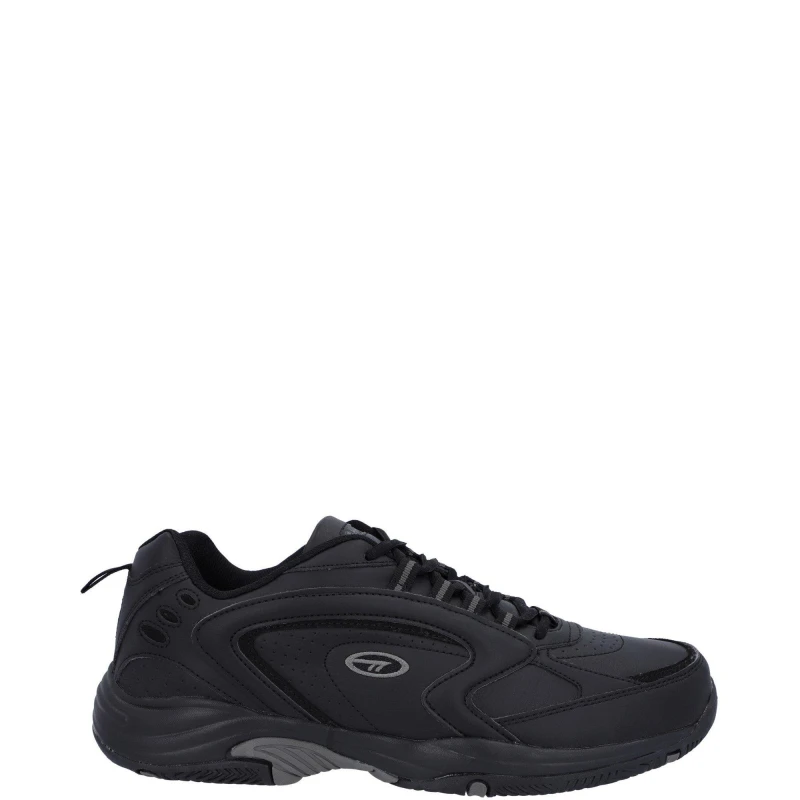 Image of Hi Tec Blast Lite Wide Trainers Black male 12 (46)