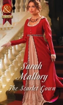 Image of The Scarlet Gown by Sarah Mallory Book