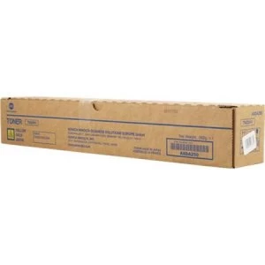 Image of Konica Minolta TN324Y/A8DA250 Yellow Laser Toner Ink Cartridge