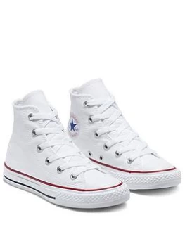 Image of Converse Chuck Taylor All Star Hi Core Childrens Trainer - White, Size 11