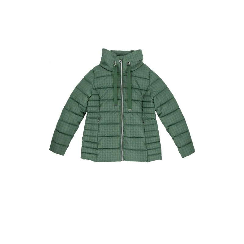 Image of Firetrap Womens Full Zip Padded Puffer Jacket Green female 8 (36)
