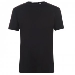 Image of Antony Morato Tape T Shirt - Black 1000
