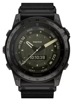 Image of Garmin 010-02931-01 Tactix 7 AMOLED Edition Black Nylon Watch