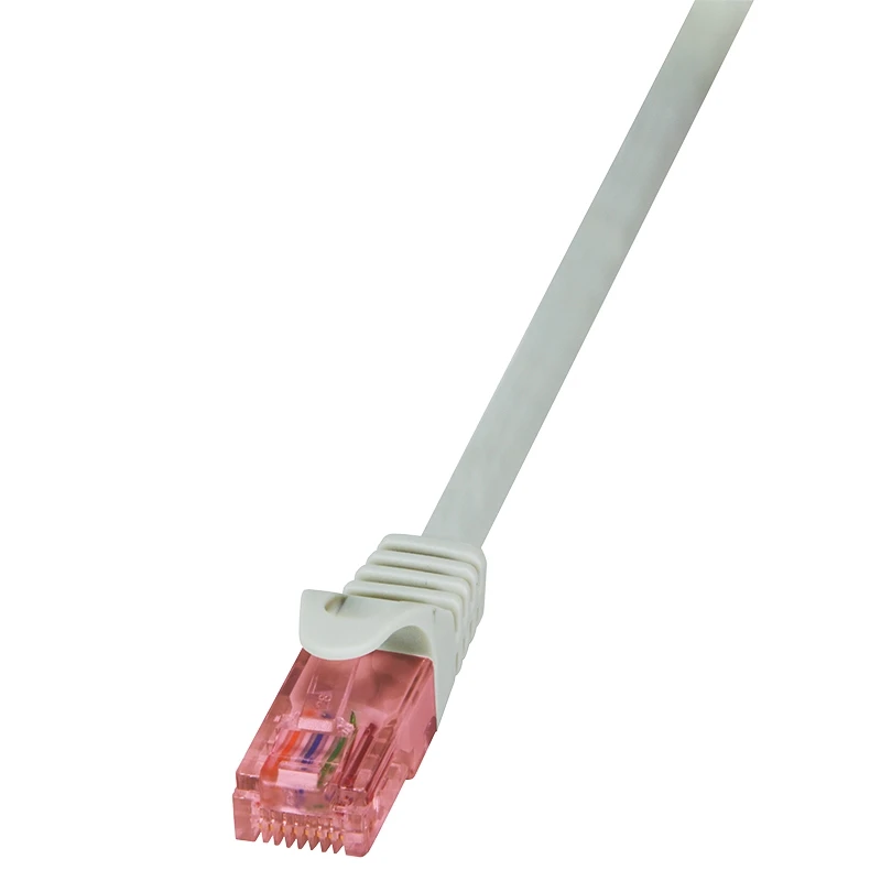 Image of LogiLink 3.0m. Cat6 networking cable Grey 3m U/UTP (UTP)