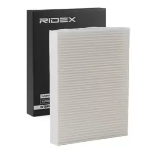 Image of RIDEX Pollen filter 424I0341 Filter, interior air,Cabin filter OPEL,RENAULT,FIAT,Vivaro B Combi (X82),Vivaro B Kastenwagen (X82)