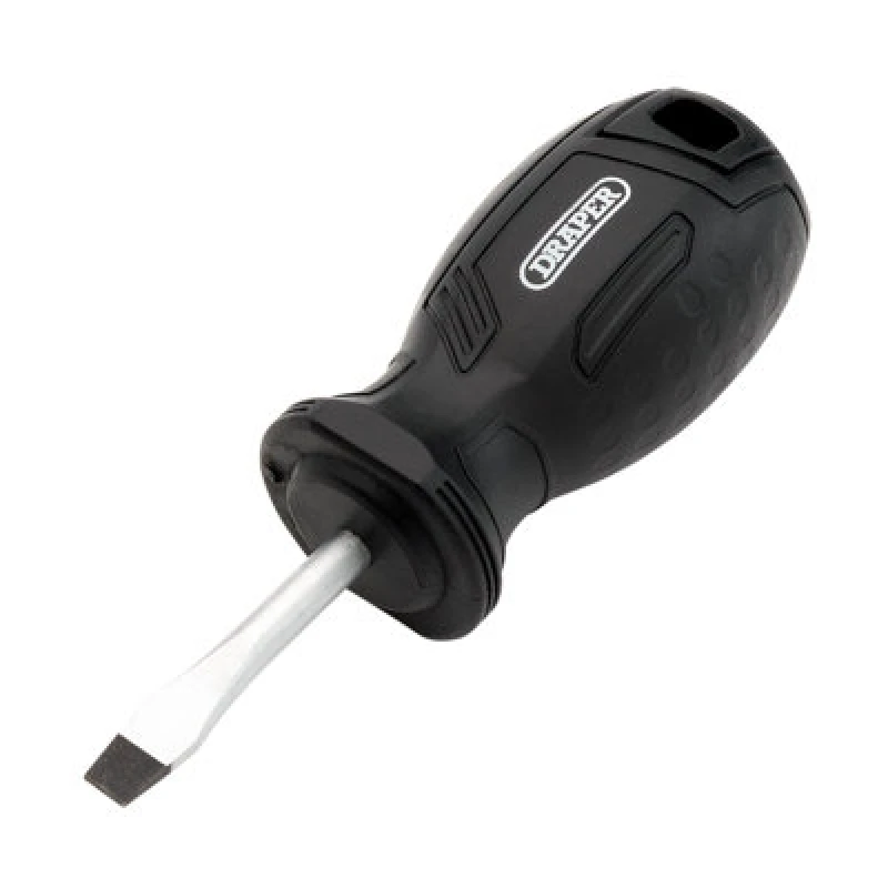 Image of Draper 13527 Slotted Hard Grip Screwdriver, 5.5 x 38mm 13527