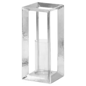 Image of Hill Interiors Farrah Collection Candle Stand in Silver