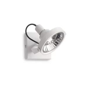 Image of Glim 1 Light Ceiling Light White