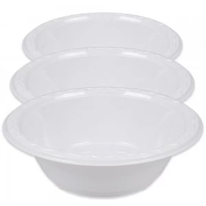 Image of Essential Housewares Disposable Plastic Bowls - 25 Pack