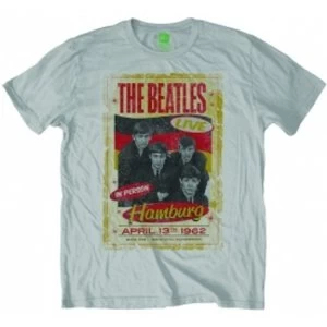 Image of The Beatles Hamburg 1962 Poster Mens TS: Small
